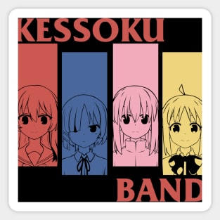 Kessoku Band x Black Flag Sticker